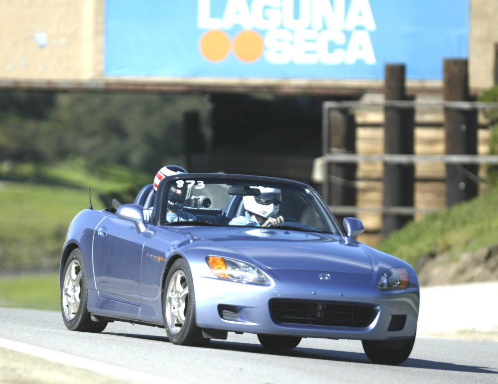 Laguna Seca, beginning turn-in to turn 6