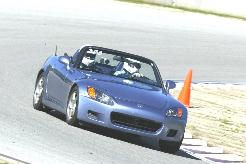 Turn 8, entering the Corkscrew at Laguna Seca