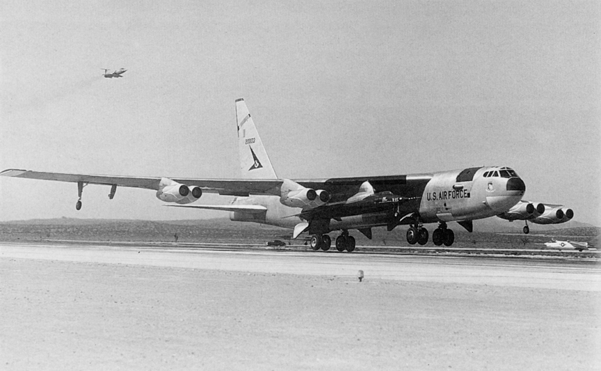 Takeoff for an X-15 mission